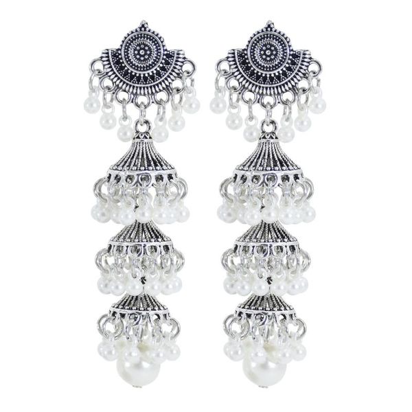 dangle & chandelier vintage alloy pearls tassel drop earrings for women boho hanging earring statement turkish tribal jewelry gift, Silver
dangle & chandelier vintage alloy pearls tassel drop earrings for women boho hanging earring statement turkish tribal jewelry gift, Silver