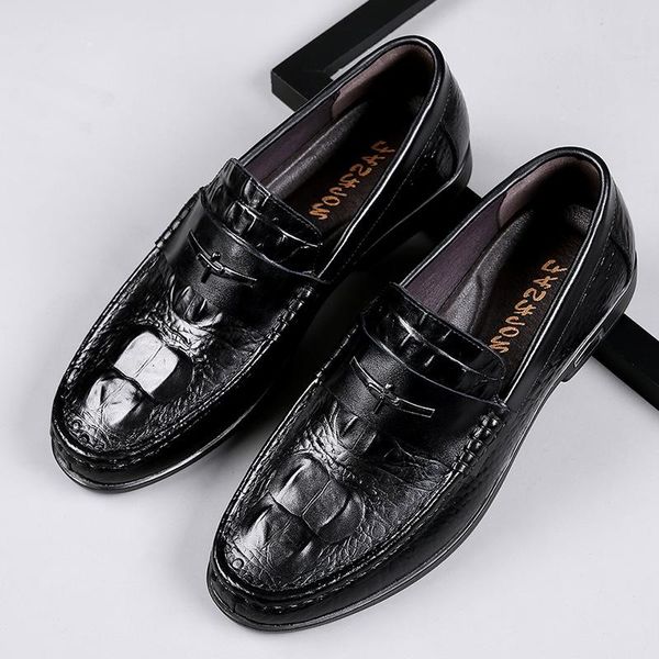 dress shoes mens casual genuine leather men crocodile silp on driving coffee soft daily pea summer male, Black
dress shoes mens casual genuine leather men crocodile silp on driving coffee soft daily pea summer male, Black