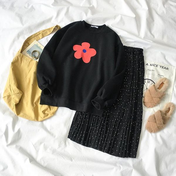 women's two piece pants womens 2 sets 2021 autumn winter clothes gothic girls long sleeve casual sweet hoodies and high waist polka ski, White
women's two piece pants womens 2 sets 2021 autumn winter clothes gothic girls long sleeve casual sweet hoodies and high waist polka ski, White