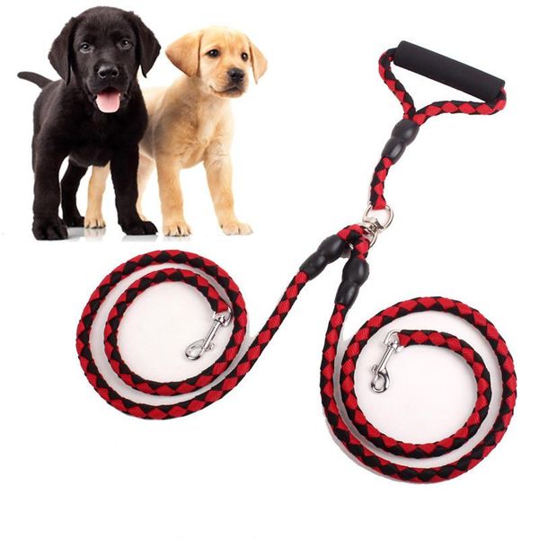 dog collars & leashes 1.3m pet traction rope quality hand-woven double-ended one for two anti-around collar supplies
dog collars & leashes 1.3m pet traction rope quality hand-woven double-ended one for two anti-around collar supplies