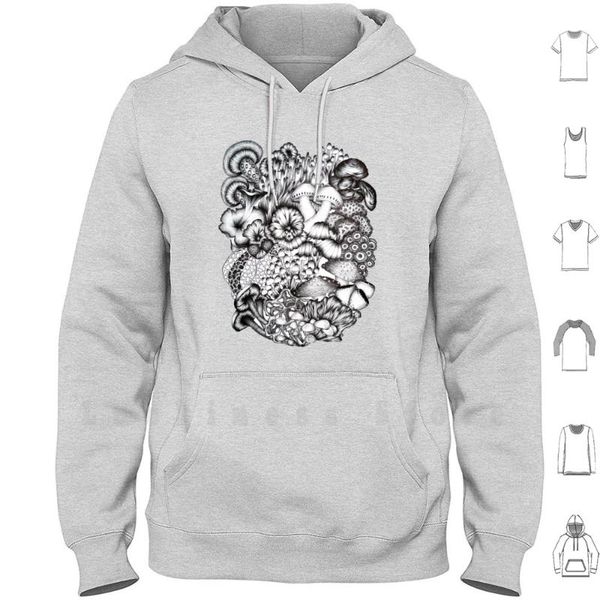 medley of hoodies lover fungi pen drawing nature art forest men's & sweatshirts, Black
medley of hoodies lover fungi pen drawing nature art forest men's & sweatshirts, Black
