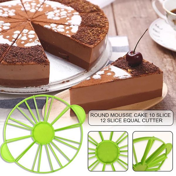 other bakeware 10/12 slices cake equal portion cutter round bread mousse divider slice marker baking tool for household kitchen utensils
other bakeware 10/12 slices cake equal portion cutter round bread mousse divider slice marker baking tool for household kitchen utensils