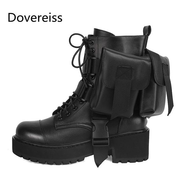 boots dovereiss fashion women's shoes winter elegant buckle round toe platform matin cross tied concise mature 34-45, Black
boots dovereiss fashion women's shoes winter elegant buckle round toe platform matin cross tied concise mature 34-45, Black