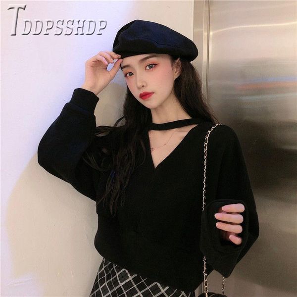 women's t-shirt 2021 autumn winter korean women t shirt v neck short style female tee shirts, White
women's t-shirt 2021 autumn winter korean women t shirt v neck short style female tee shirts, White