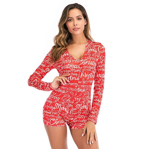 women's jumpsuits & rompers women long sleeve buttons print jumpsuit pajamas sleepwear v neck for ladies 2021 sport casual, Black;white
women's jumpsuits & rompers women long sleeve buttons print jumpsuit pajamas sleepwear v neck for ladies 2021 sport casual, Black;white