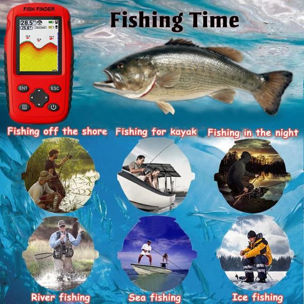 portable fish finder rechargeable wireless sonar sensor fishfinder depth locator with water temperature fishing
portable fish finder rechargeable wireless sonar sensor fishfinder depth locator with water temperature fishing