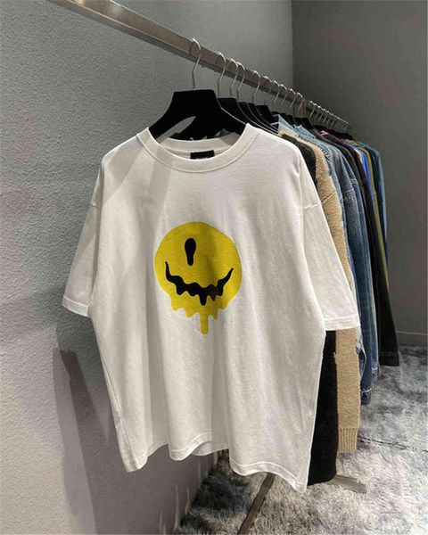 Men's Hoodies & Sweatshirts Ins 21ss front smiling face print back skull hand embroidery couple Paris short sleeve T-shirt IUX6, Black
Men's Hoodies & Sweatshirts Ins 21ss front smiling face print back skull hand embroidery couple Paris short sleeve T-shirt IUX6, Black