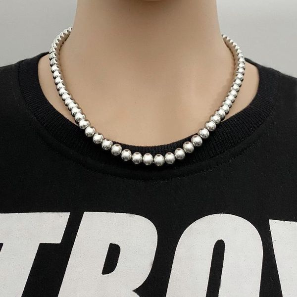 stainless steel necklace round bead titanium jewelry fashion simple clavicle chain chains, Silver
stainless steel necklace round bead titanium jewelry fashion simple clavicle chain chains, Silver