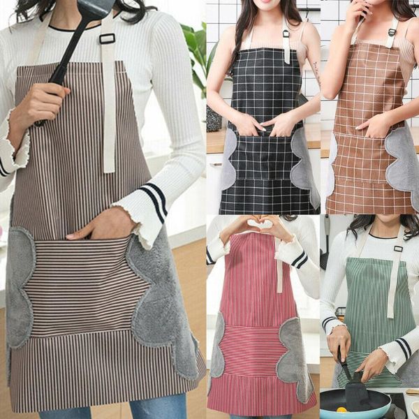 aprons waterproof anti-oil apron adjustable strap sleeveless with pockets for kitchen cooking striped plaid unisex
aprons waterproof anti-oil apron adjustable strap sleeveless with pockets for kitchen cooking striped plaid unisex
