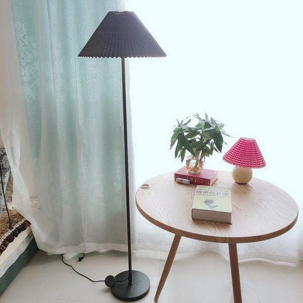 xianfan korean plain color 110v~220v vintage floor lamp fabric lampshade e27 holder night light for bedroom lamps
xianfan korean plain color 110v~220v vintage floor lamp fabric lampshade e27 holder night light for bedroom lamps