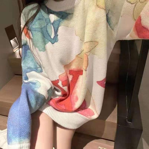 autumn/winter 2021 l new round neck all-match sweater, male and female alike ink printing loose long-sleeve sweater, warm fashion runway sty, White;black
autumn/winter 2021 l new round neck all-match sweater, male and female alike ink printing loose long-sleeve sweater, warm fashion runway sty, White;black