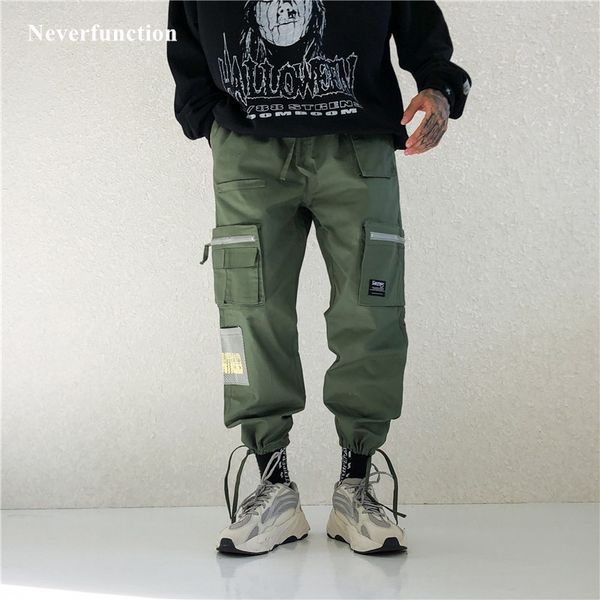 pant men autumn multi-pocket joggers male elastic waist hip hop printed casual sweatpants pantalones, Black
pant men autumn multi-pocket joggers male elastic waist hip hop printed casual sweatpants pantalones, Black
