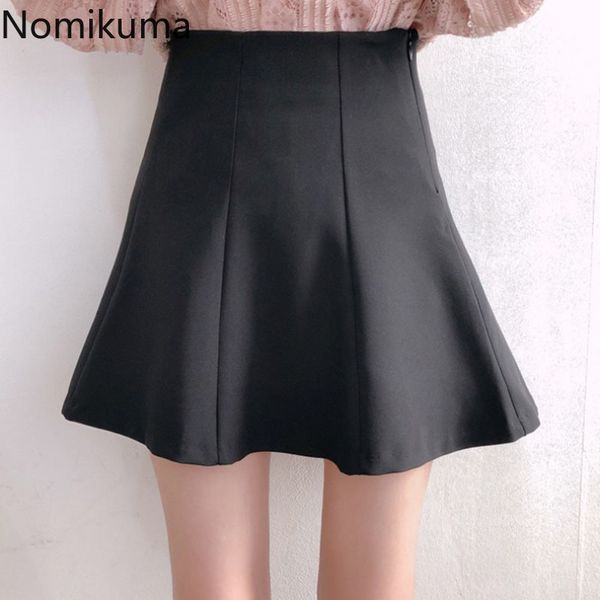 nomikuma arrival high waist black skirt women solid color a line mini skirts female korean fashion all-match bottoms 3c664 210514
nomikuma arrival high waist black skirt women solid color a line mini skirts female korean fashion all-match bottoms 3c664 210514