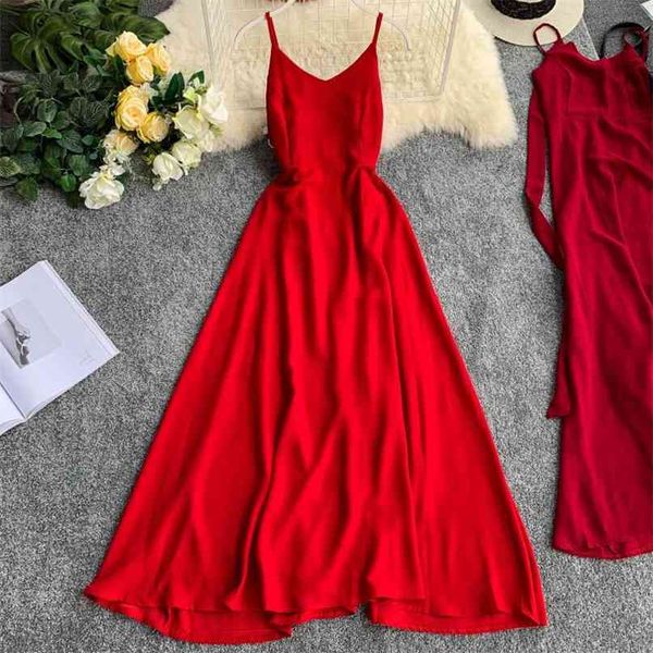 holiday v-neck bow tie waist-slim pure-color casual dress women sleeveless vestidos verano f154 210527, Black;gray
holiday v-neck bow tie waist-slim pure-color casual dress women sleeveless vestidos verano f154 210527, Black;gray