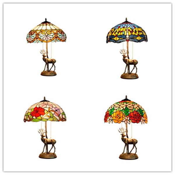 table lamps elk gorgeous rose/dragonfly tiffany stained glass living room dining bar bedroom bedside diameter 40cm lamp
table lamps elk gorgeous rose/dragonfly tiffany stained glass living room dining bar bedroom bedside diameter 40cm lamp