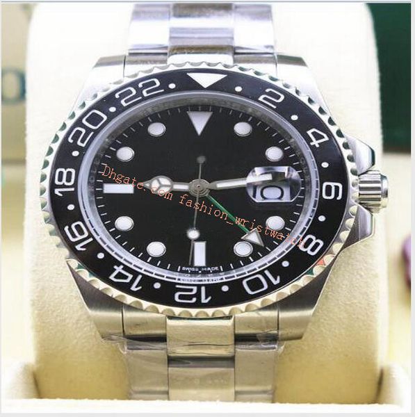 mens watches 40mm gmt 116710 116713 116718 116719 126711 126715 silver stainless steel bracelet ceramic bezel automatic mechanical men watch, Slivery;brown
mens watches 40mm gmt 116710 116713 116718 116719 126711 126715 silver stainless steel bracelet ceramic bezel automatic mechanical men watch, Slivery;brown