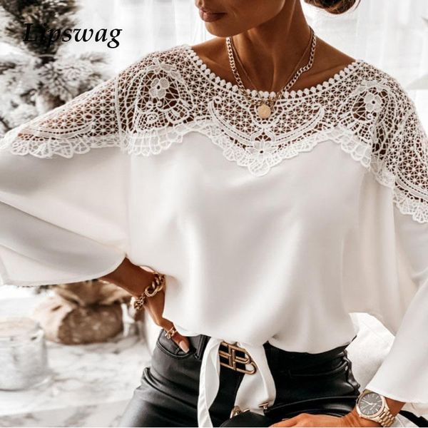 women hollow out crochet lace shirt blouse fashion o neck lady blusa 2021 spring lace-up batwing sleeve pullover solid women's blo, White
women hollow out crochet lace shirt blouse fashion o neck lady blusa 2021 spring lace-up batwing sleeve pullover solid women's blo, White