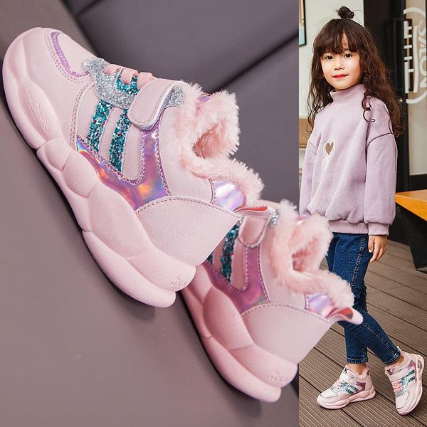 athletic & outdoor winter children fur casual shoes girl leather sneakers keep warm sport footwear kids pink autumn cute toddler fashion, Black
athletic & outdoor winter children fur casual shoes girl leather sneakers keep warm sport footwear kids pink autumn cute toddler fashion, Black