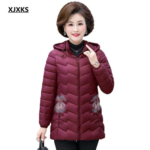 autumn winter women long coat fashion hooded loose plus size sleeve cotton jacket women's down & parkas, Black
autumn winter women long coat fashion hooded loose plus size sleeve cotton jacket women's down & parkas, Black