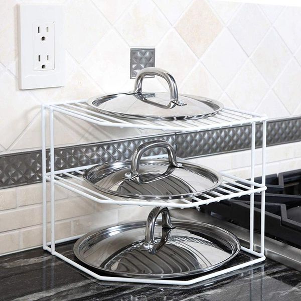 kitchen storage & organization 3-tier corner shelf rack-metal frame-rust resistant finish-cups, dishes, cabinet pantry organization-kitchen
kitchen storage & organization 3-tier corner shelf rack-metal frame-rust resistant finish-cups, dishes, cabinet pantry organization-kitchen