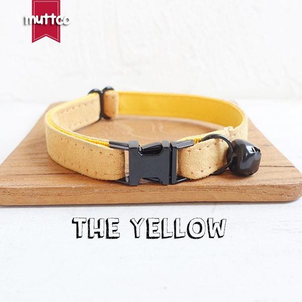 cat collars & leads muttco retail with black metal buckle collar for the yellow design 2 sizes ucc077h
cat collars & leads muttco retail with black metal buckle collar for the yellow design 2 sizes ucc077h