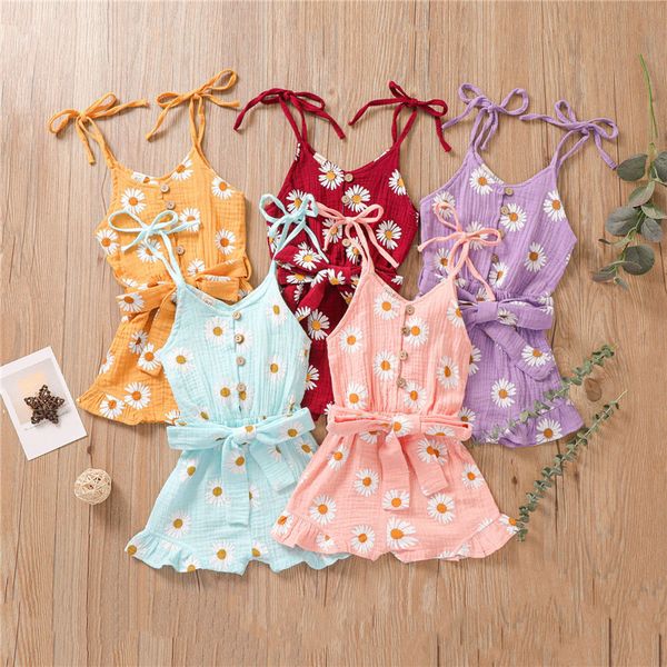 toddler kids baby girls daisy flower romper jumpsuits spaghetti straps sleeveless buttons tie waist jumpsuits playsuits outfits, Blue
toddler kids baby girls daisy flower romper jumpsuits spaghetti straps sleeveless buttons tie waist jumpsuits playsuits outfits, Blue