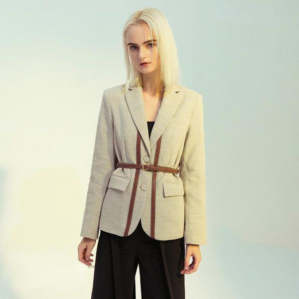 women's suits & blazers 2021 winter women's jacket zaraing style temperament plaid suit fashion casual lapel cardigan, White;black
women's suits & blazers 2021 winter women's jacket zaraing style temperament plaid suit fashion casual lapel cardigan, White;black