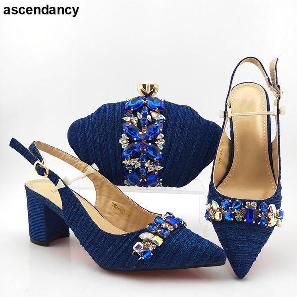 dress shoes arrrival luxury woman and bag set decorated with rhinestone nigerian wedding african party pumps, Black
dress shoes arrrival luxury woman and bag set decorated with rhinestone nigerian wedding african party pumps, Black