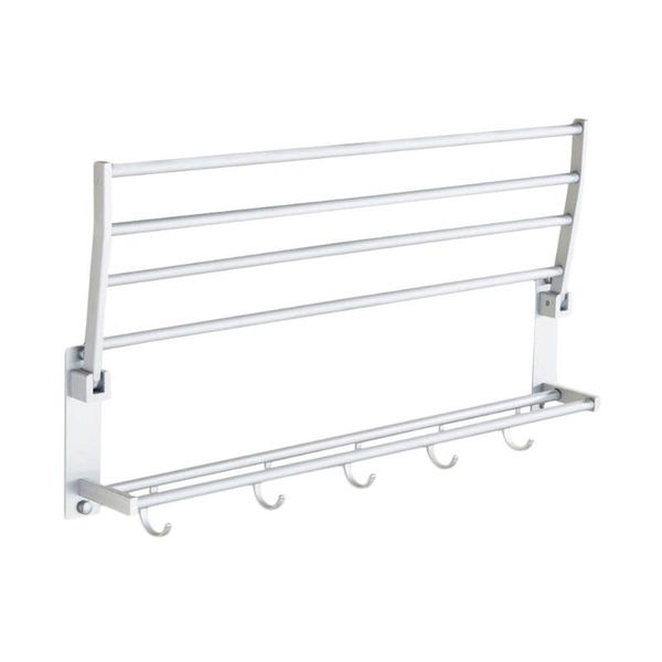 towel racks 40/50/60cm space aluminum double rack with 5 hooks foldable kitchen bathroom shelves wwo66
towel racks 40/50/60cm space aluminum double rack with 5 hooks foldable kitchen bathroom shelves wwo66