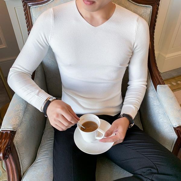 brand clothing for men in summer v-neck knit sweater/male spring slim fit leisure set head sweater size s-4xl men's sweaters, White;black
brand clothing for men in summer v-neck knit sweater/male spring slim fit leisure set head sweater size s-4xl men's sweaters, White;black