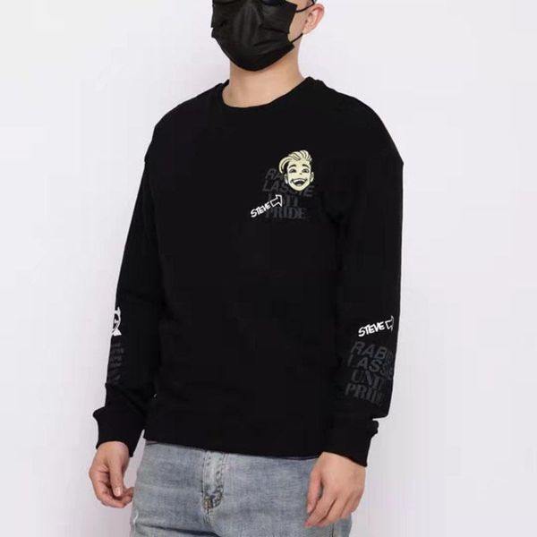 men's hoodies & sweatshirts men autumn long sleeve casual o-neck hoodie breathable cotton loose male designer embroidery pullov, Black
men's hoodies & sweatshirts men autumn long sleeve casual o-neck hoodie breathable cotton loose male designer embroidery pullov, Black
