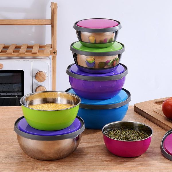 bowls stainless steel mixing bowl(set of 3) with lid golden instant noodle soup container rice bowl meal prepping
bowls stainless steel mixing bowl(set of 3) with lid golden instant noodle soup container rice bowl meal prepping