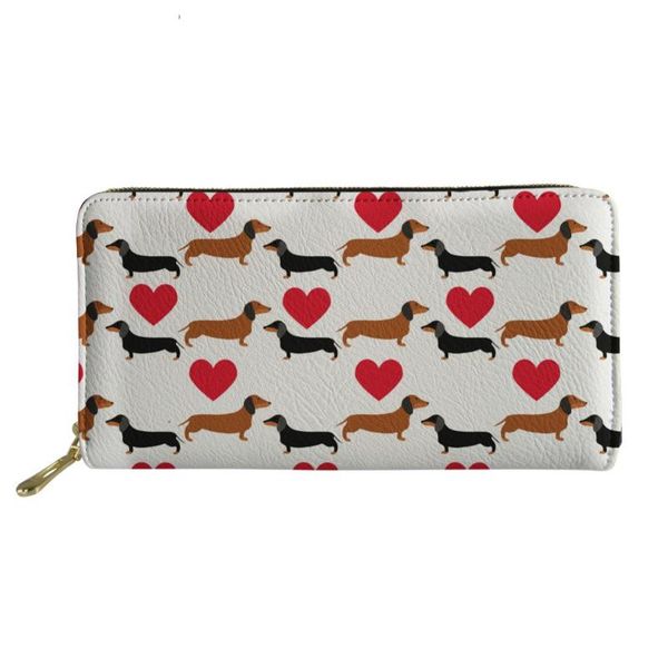 wallets women long clip wallet dachshund prints large capacity interior slot pocket phone cash holder multi-functional bag murse sumka, Red;black
wallets women long clip wallet dachshund prints large capacity interior slot pocket phone cash holder multi-functional bag murse sumka, Red;black