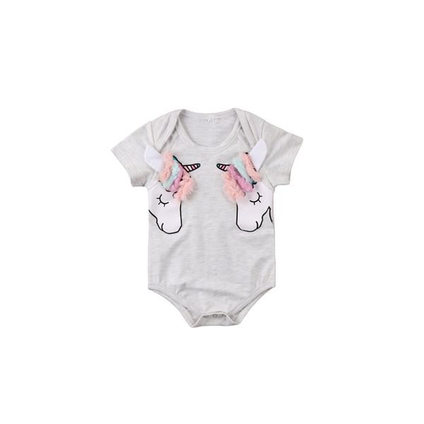 2017 fashion casual cute summer newborn baby girls short sleeve o-neck covered button cotton cartoon grey bodysuit outfit 0-24m, White
2017 fashion casual cute summer newborn baby girls short sleeve o-neck covered button cotton cartoon grey bodysuit outfit 0-24m, White