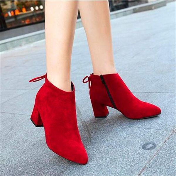 boots 2021 autumn and winter pointed high-heeled with riding suede zipper open women, Black
boots 2021 autumn and winter pointed high-heeled with riding suede zipper open women, Black