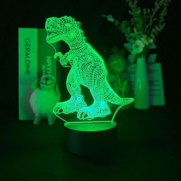 night lights 3d picture light bluetooth control bright base mechanical tyrannosaurus rex dinosaur multi-color baby dropship teenager
night lights 3d picture light bluetooth control bright base mechanical tyrannosaurus rex dinosaur multi-color baby dropship teenager