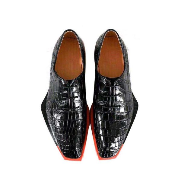 dress shoes tainxin men crocodile leather male business wedding fashion and personality, Black
dress shoes tainxin men crocodile leather male business wedding fashion and personality, Black