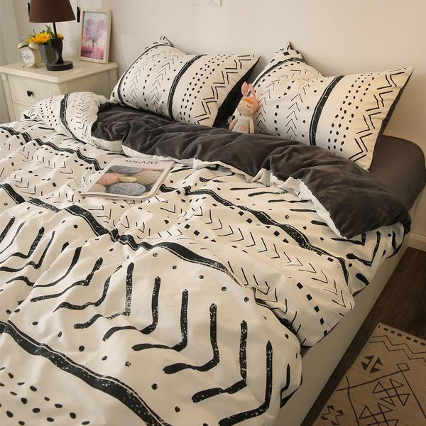 bedding sets nordic simple set duvet cover comfortable cotton sheet single bedroom sabanas household products df50sjt
bedding sets nordic simple set duvet cover comfortable cotton sheet single bedroom sabanas household products df50sjt