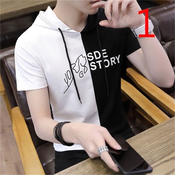 t shirts men's print t-shirt with collar slim cotton striped tide card, White;black
t shirts men's print t-shirt with collar slim cotton striped tide card, White;black