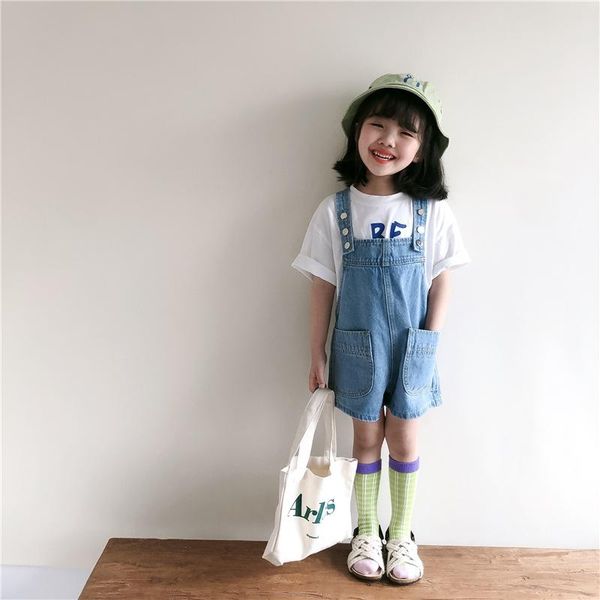 jumpsuits children's denim overalls 2021 summer korean style baby boys and girls loose shorts toddler casual solid, Blue
jumpsuits children's denim overalls 2021 summer korean style baby boys and girls loose shorts toddler casual solid, Blue