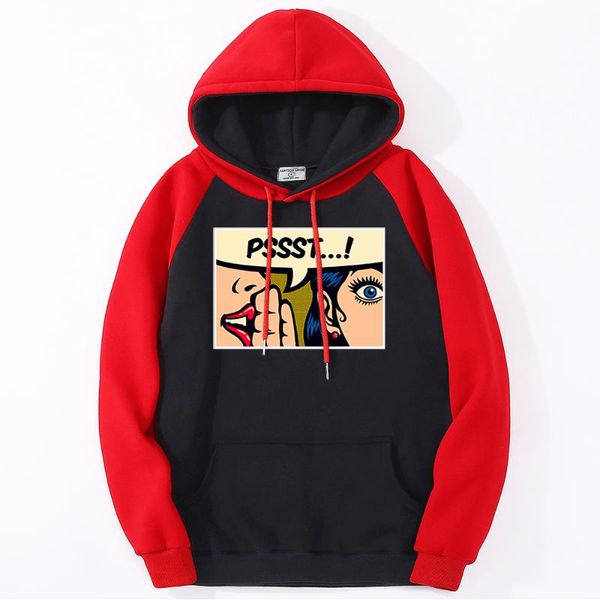 women's hoodies & sweatshirts funny talk quietly streetwear hoodie for women fashion hip hop raglan sleeve pullovers fleece loose hoody, Black
women's hoodies & sweatshirts funny talk quietly streetwear hoodie for women fashion hip hop raglan sleeve pullovers fleece loose hoody, Black