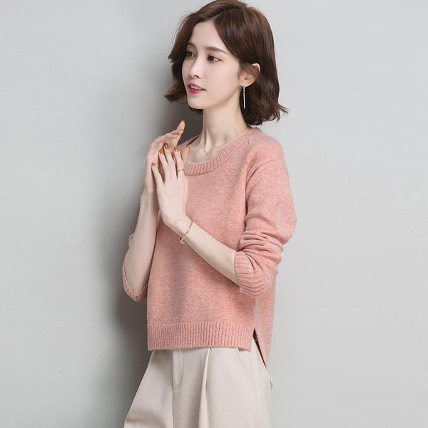 women's sweaters sweater front short long back spring and autumn 2021 western style low collar knit waist jersey top, White;black
women's sweaters sweater front short long back spring and autumn 2021 western style low collar knit waist jersey top, White;black