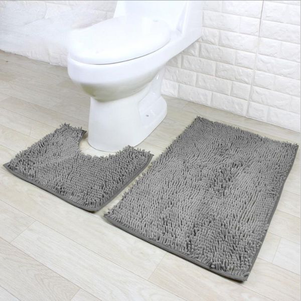 bath mats bathroom mat set toilet water absorption rug 2pcs/set pure color chenille carpet anti-skid floor pad
bath mats bathroom mat set toilet water absorption rug 2pcs/set pure color chenille carpet anti-skid floor pad