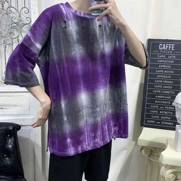 men's t-shirts cotton tie-dye t-shirt fashion retro casual short-sleeved t shirt men summer street loose hip-hop ripped tshirt men, White;black
men's t-shirts cotton tie-dye t-shirt fashion retro casual short-sleeved t shirt men summer street loose hip-hop ripped tshirt men, White;black