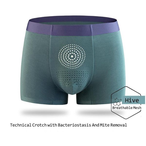 men's solid color breathable knitted underwear modal seamless boxer briefs graphene underwear, Black;white
men's solid color breathable knitted underwear modal seamless boxer briefs graphene underwear, Black;white
