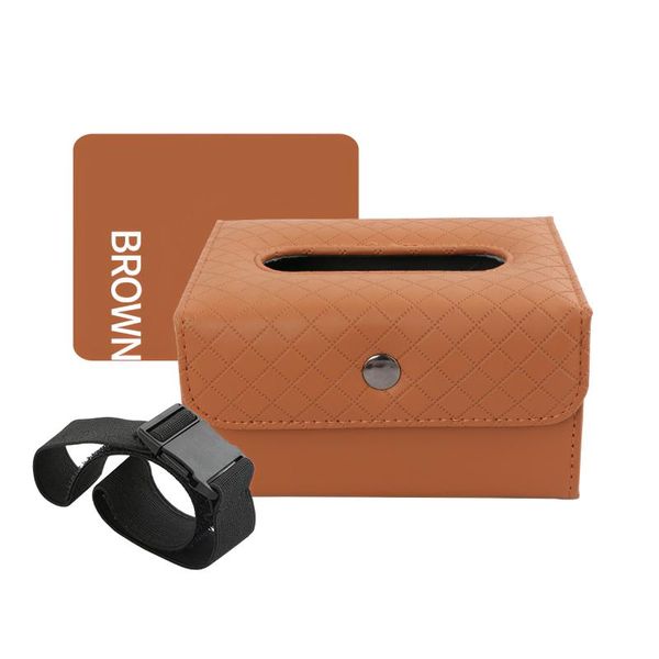 car organizer multifunctional dual-purpose leather tissue box with snap buckle magnet interior holders
car organizer multifunctional dual-purpose leather tissue box with snap buckle magnet interior holders