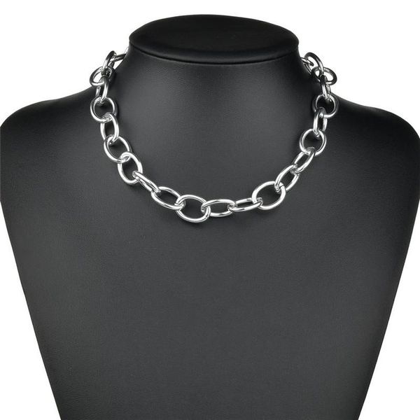 2021gothic chunky chain choker necklace punk statement lock women jewelry collier femme fashion hip hop chokers, Golden;silver
2021gothic chunky chain choker necklace punk statement lock women jewelry collier femme fashion hip hop chokers, Golden;silver