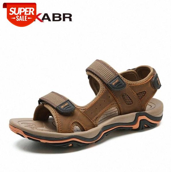 DEKABR Men Sandals Summer Cow Leather New For Beach Male Shoes Breathable Fashion Men's Casual Shoes Sandals Zapatos Hombre #Bv00, Black
DEKABR Men Sandals Summer Cow Leather New For Beach Male Shoes Breathable Fashion Men's Casual Shoes Sandals Zapatos Hombre #Bv00, Black