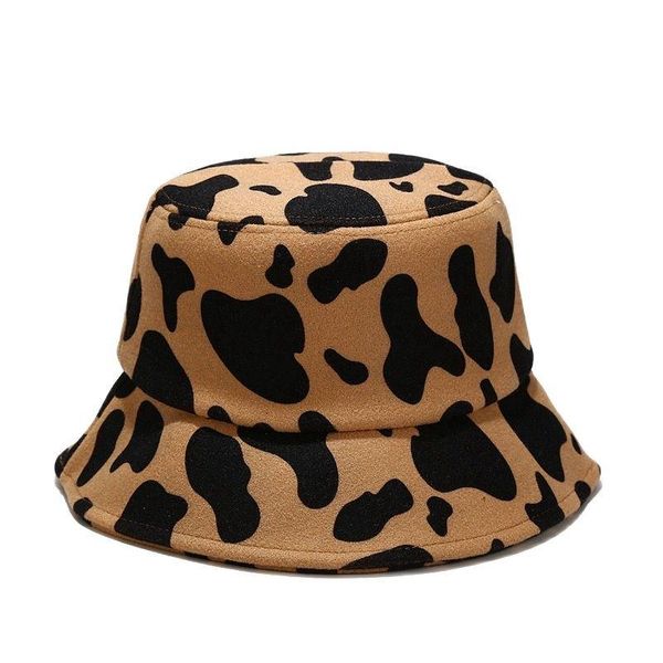 wide brim hats 2021 autumn winter women's warm bucket woolen cows leopard print casual female fisherman buckets cap, Blue;gray
wide brim hats 2021 autumn winter women's warm bucket woolen cows leopard print casual female fisherman buckets cap, Blue;gray