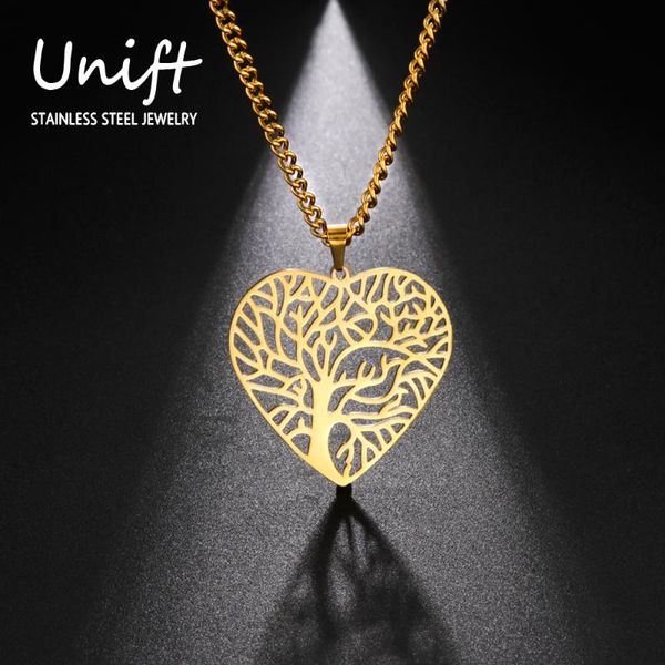 pendant necklaces unift heart shaped tree of life necklace for men gold color vintage hip punk stainless steel jewelry party gifts, Silver
pendant necklaces unift heart shaped tree of life necklace for men gold color vintage hip punk stainless steel jewelry party gifts, Silver